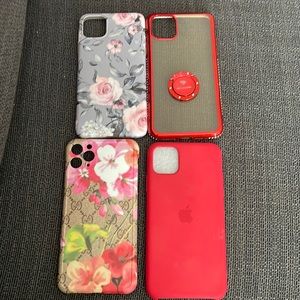 Slightly used iPhone 11 Pro Max cases